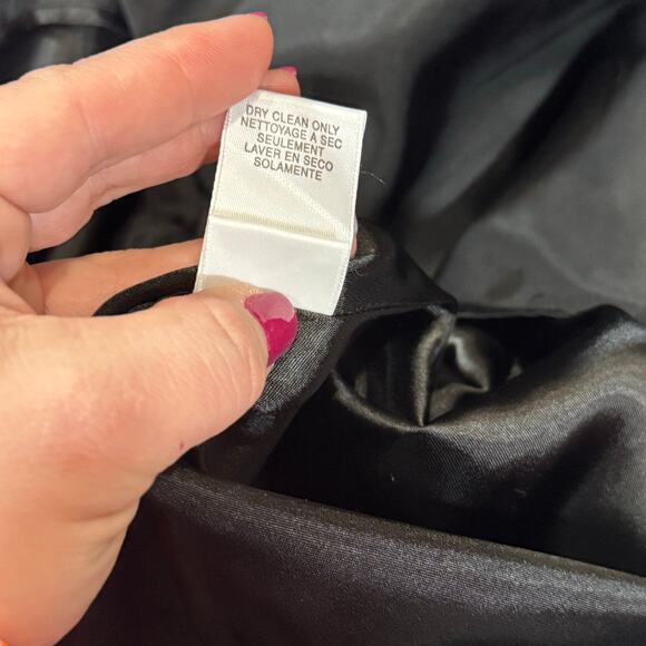 BCBG MaxAzria Black Strapless A-line Dress Size 8 - Picture 8 of 8